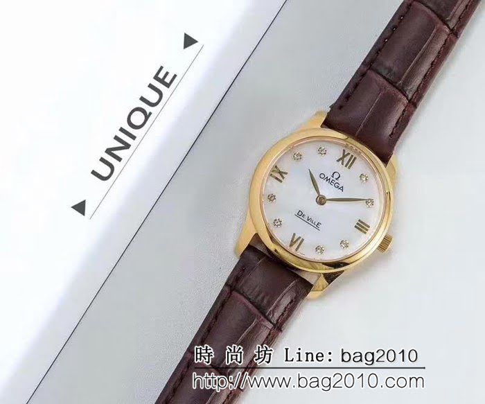 歐米茄OMEGA 2018新款Omega 真貝殼高端女表 WSS0817